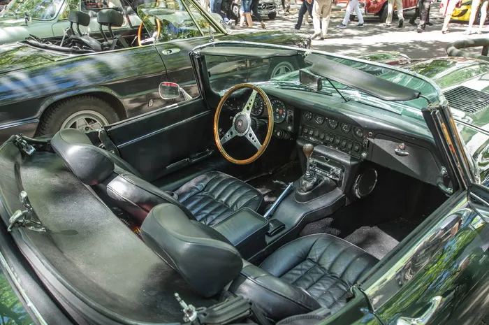 汽车、运输系统、驾驶、车辆、镀铬、经典、豪华、捷豹