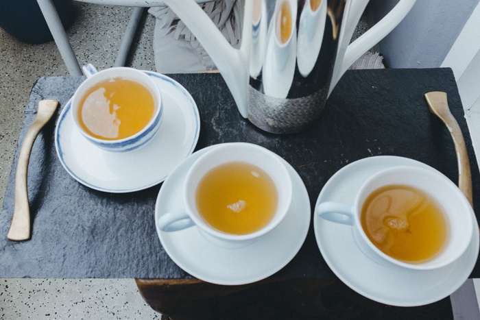 刚泡好的茶