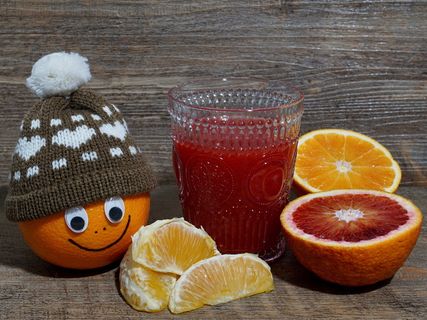 水果，柑橘，食品，柑橘类水果，半，热带，部分，点心