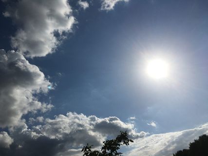 太阳，想要，浪漫，天空，心情，背光，云天，自然之美