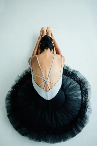 芭蕾舞演员伸展