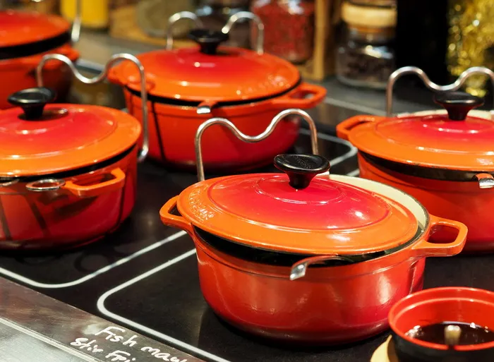 莫，红，食物，放食物，容器，自助餐，吃，餐厅