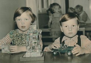 幼儿园，以前，年龄，年龄，儿童，男孩，女孩，过去