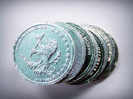 硬币，黄金，现金，孤立，塔，经济，利率，业务