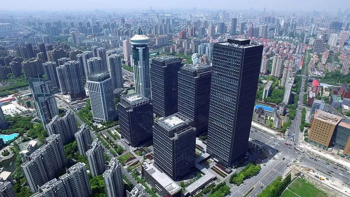 全景，中国，上海，陆家嘴，建筑，建筑外观，城市，建筑