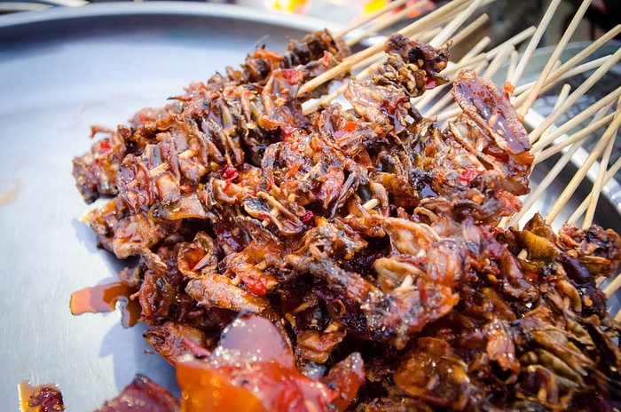 泰国小吃肉串