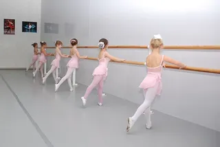 芭蕾舞演员，抱，木栏杆，芭蕾舞，班级，编舞，芭蕾舞演员，机器