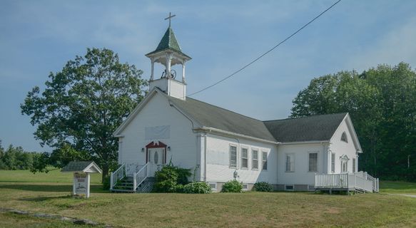church，new hampshire，old，trees，chapel，landmark，Stiple，barnstead