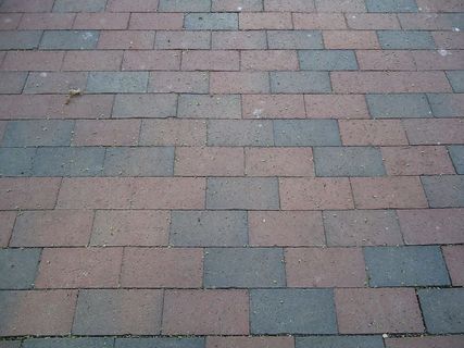 砖块、背景、纹理、全帧、背景、图案、高角度视图、人行道