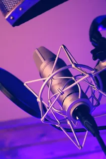 照片，灰色，电容话筒，音乐，录音室，音乐录音室，声音，音乐，录音室