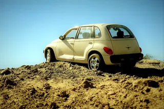 白色，克莱斯勒pt巡洋舰，道路，汽车，汽车，运输，运输