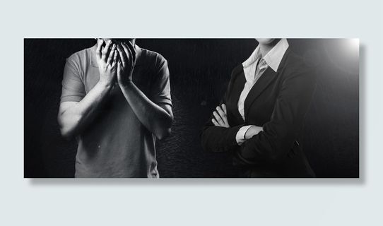 男人，女人，旁边，关系，终止，哀悼，悲伤，沮丧