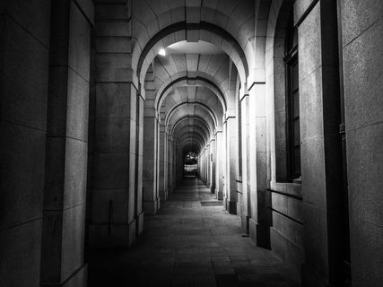 香港、雕像广场、黑白、拱门、中环、建筑、建筑、方向