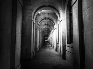 香港、雕像广场、黑白、拱门、中环、建筑、建筑、方向