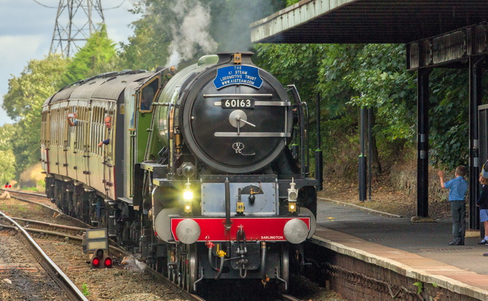 Tornado，Rowley Regis，蒸汽机，火车-车辆，铁路轨道，运输，机车，蒸汽火车