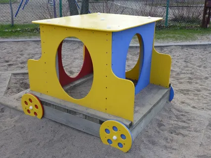 火车、公园、游戏、模块、乐趣、童年、黄色、操场