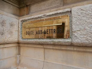 邮箱，法国，法国，摩纳哥，蒙特卡洛，墙壁，金属，信箱