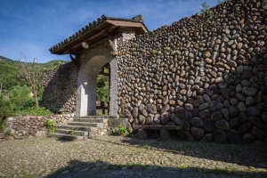 大门、围墙门、石墙、建筑、建筑结构、历史、过去、坚实