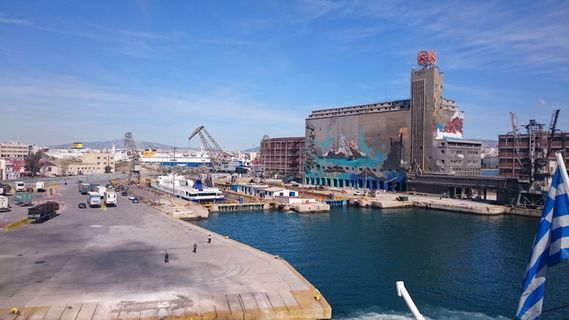 希腊，比雷埃夫斯港，港口，海洋，船舶，比雷埃夫斯，建筑结构