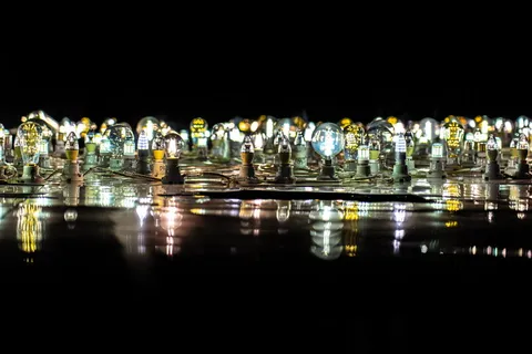 游戏，象棋，灯光，灯光，黑暗，想法，灯泡，灯