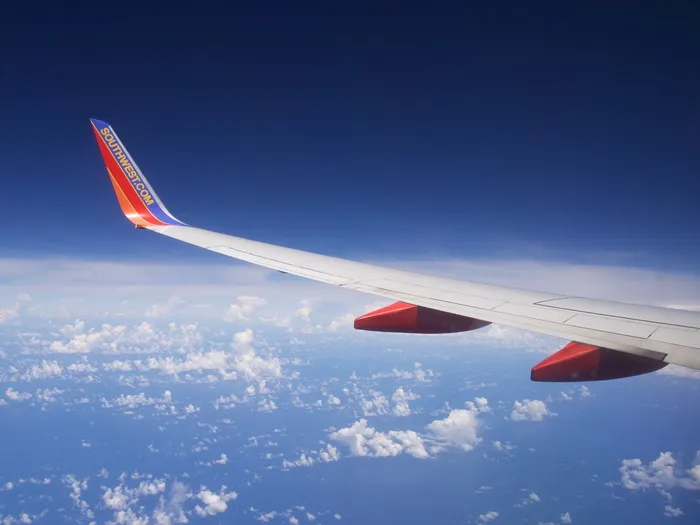 空中，视图，白色，云，飞机，天空，飞机，旅行