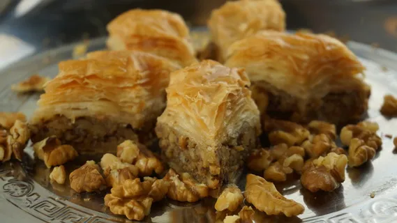 核桃baklava,东方厨房,甜点,食品,食品和饮料,新鲜度,室内,特写 核桃baklava,东方厨房,甜点,食品,食品和饮料,新鲜度,室内,特写