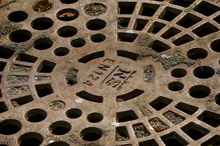 人孔盖，户外，工业，全框架，背景，金属，图案，无人