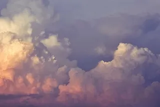 白色，云，日落，天空，多云，自然，天气，蓝色