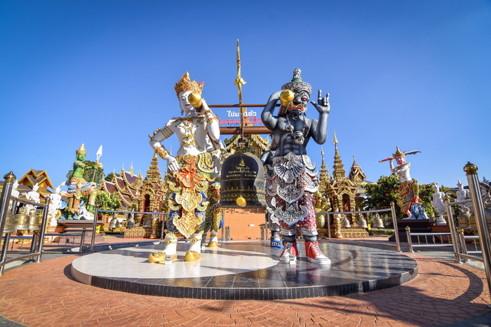 度量，泰国，寺庙，泰国寺庙，宗教，泰国艺术，雕像，泰国观光