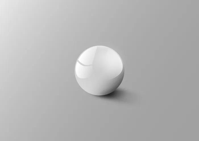 白色球