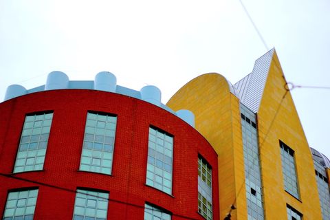 建筑、色彩、设计、原创、城市、建筑外观、建筑结构、低角度视图