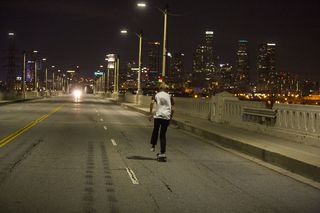 美国洛杉矶dtla洛杉矶shane bridge第六街skate