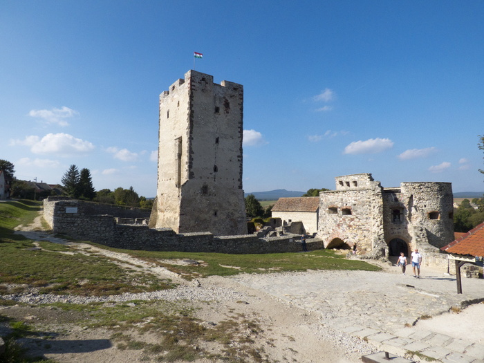 nagyvázsony，城堡，城堡遗址，建筑，历史，建筑结构，过去，建筑外观