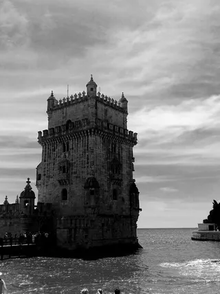 里斯本，托雷，海，天，水，云天，建筑结构，建筑外观