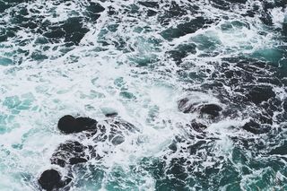 海洋，大海，波浪，海滩，岩石，水，运动，冲浪