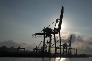 港口、海洋、海关、天空、贸易、外贸、水、机械