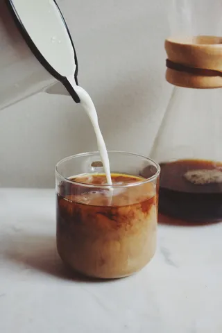 塞浦路斯，利马索尔，早上，放松，咖啡，食品摄影，食物，牛奶