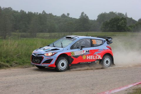 hyden paddon，71 rally poland 2014，hyden，paddon，rally poland，m-sport，现代，wrc