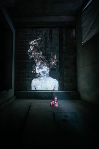 人像艺术品装饰