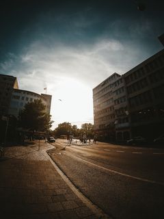 镇, 城市, 路, 夏季, 马尔默, 马尔默, 马尔默, 瑞典