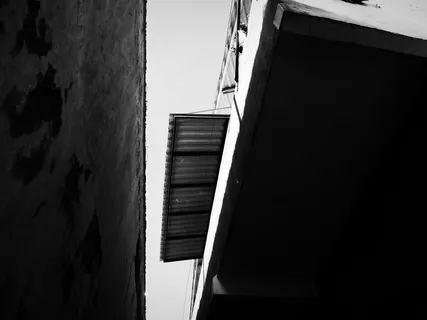 印尼、泗水、天花板、角钢、黑色、白色、单色、单色