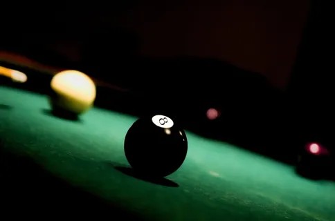 浅, 聚焦摄影, 黑色, #8 台球, Ball, 八, Pool, Billiard, Table