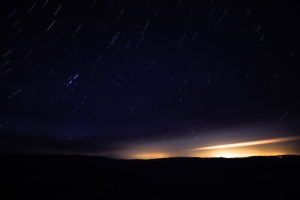 timelapse摄影，星夜时间，黑暗，夜晚，天空，星星，自然，夜空