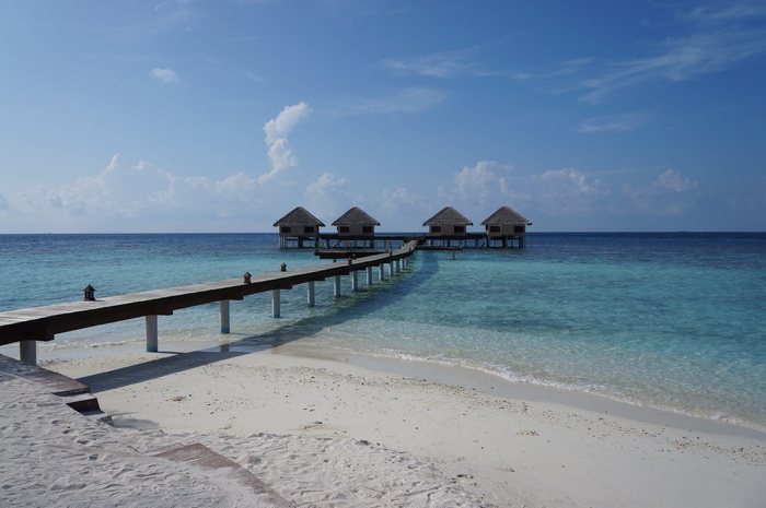 马尔代夫，海，水，夏天，海滩，旅游，沙滩，自然