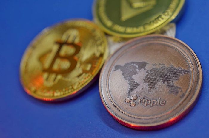 硬币、加密货币、ripple、xrp、虚拟、数字、区块链、支付