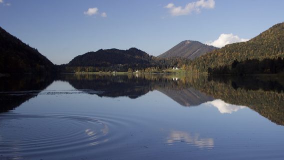 hintersee，faistenau，湖泊，景观，自然，水，水域，奥地利