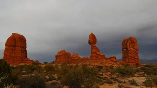 美国，摩押，拱门风景大道，户外，自然，犹他州，红岩，岩石