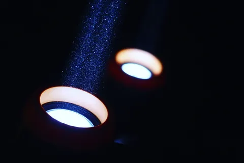 灯光，灯光，暗，亮，光束，照明，光束，夜间