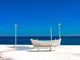 海，沙，安逸，海滩，水域，海岸，朔维特，水