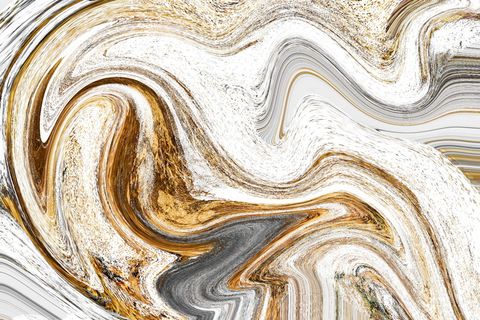 棕色、白色和灰色抽象绘画